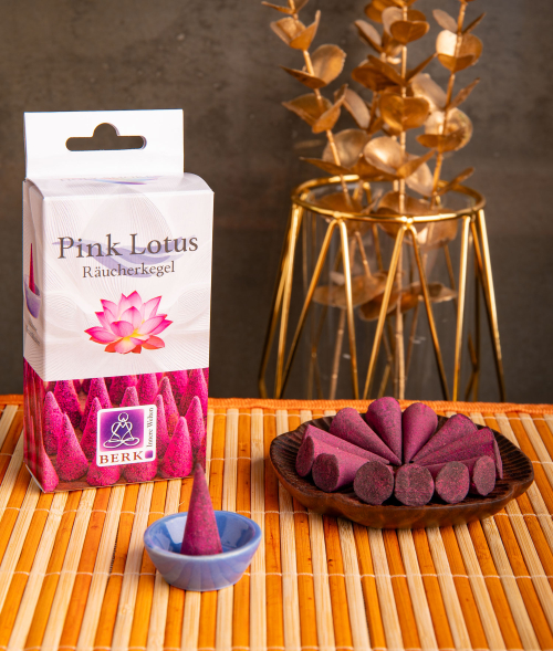 Räucherkegel „Pink Lotus“, Produktbild 2
