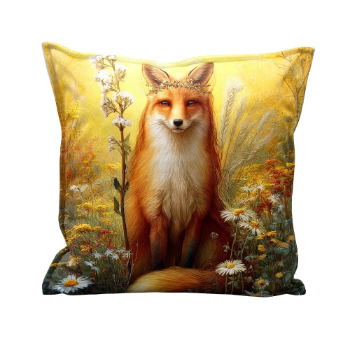 Kissenhülle „Krafttier Fuchs“, Produktbild 1