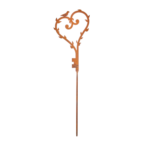 Gartenstecker „Herzschlüssel“, Produktbild 1
