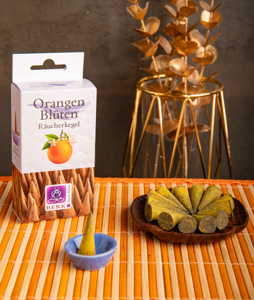 Räucherkegel „Orangenblüten“, Produktbild 2