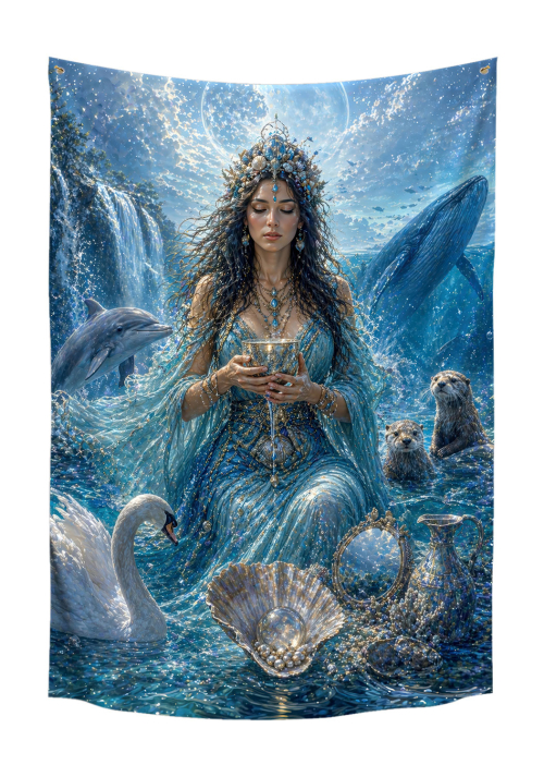 Wandbehang „Göttin des Wassers“, Produktbild 1