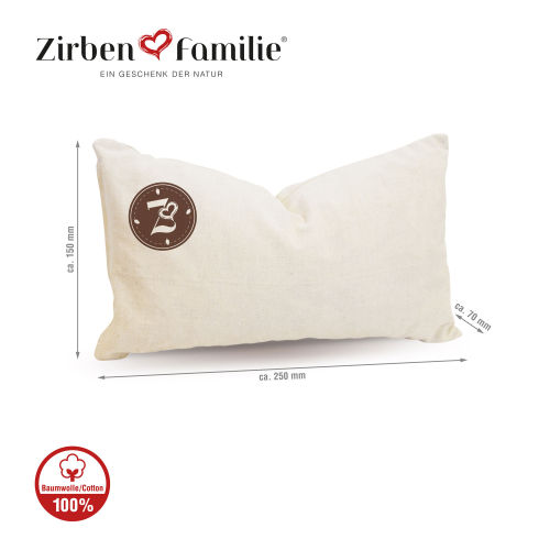 Zirbenkissen, inkl. Zirbenspray, Produktbild 6