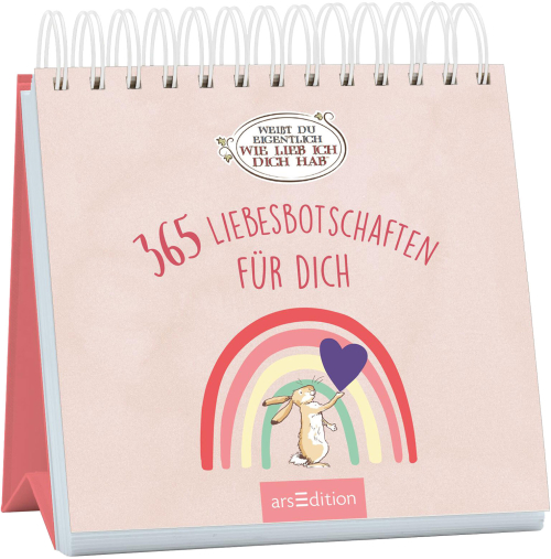 Weißt du eigentlich, wie lieb ich dich hab? 365 Liebesbotschaften für dich, Produktbild 1