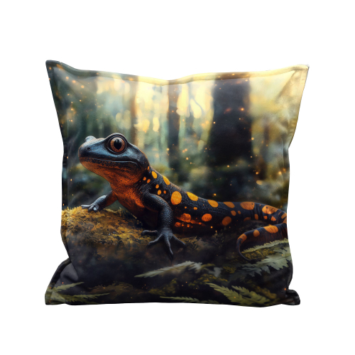 Kissenhülle „Krafttier Salamander“, Produktbild 1