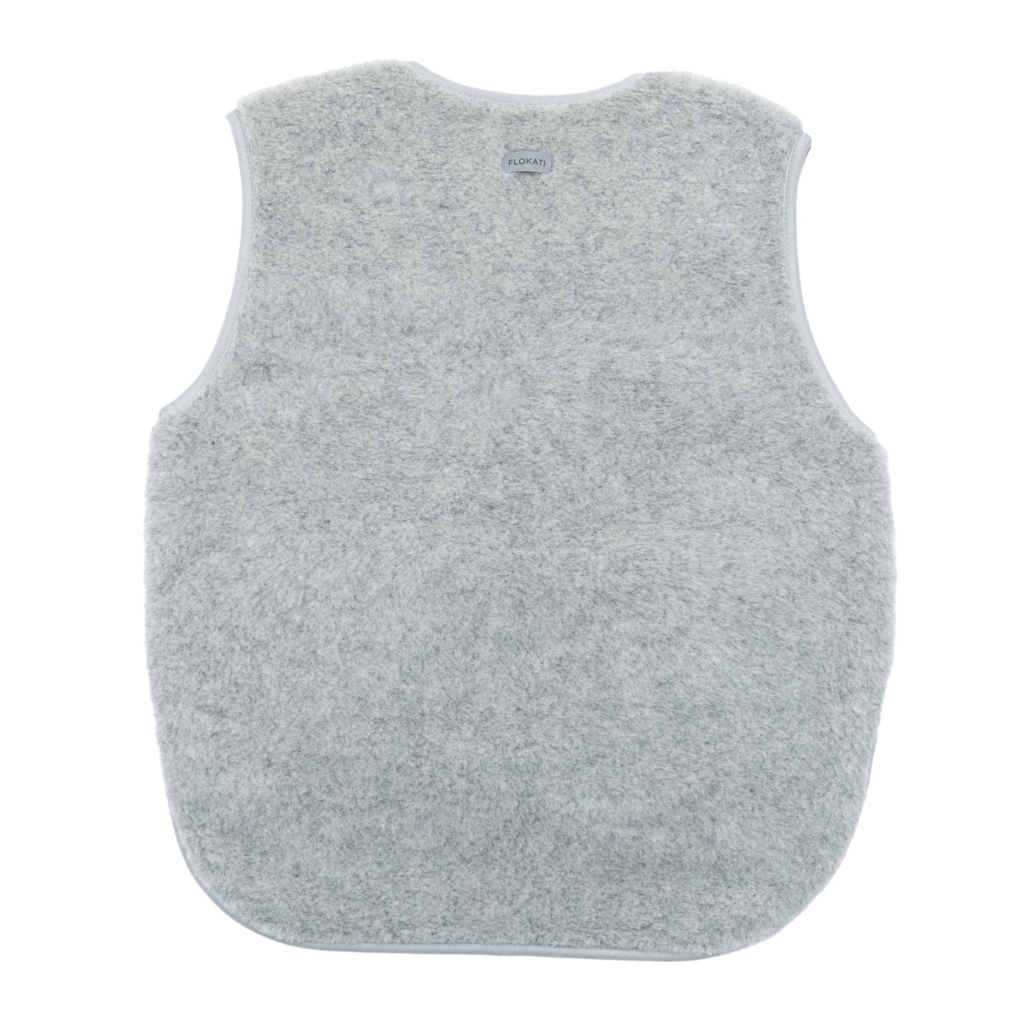 Merino-Weste „Island“, grau, Produktbild 3
