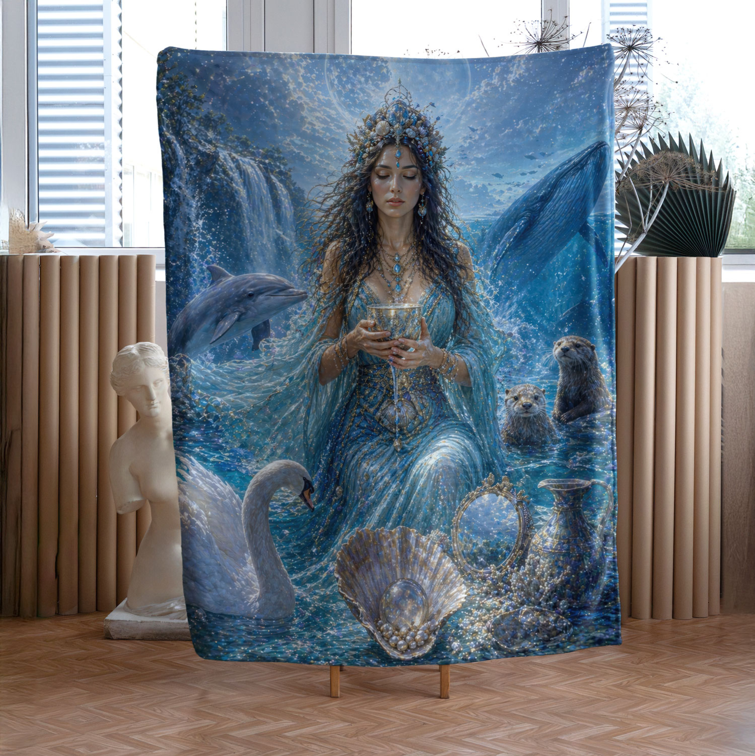 Decke „Göttin des Wassers“, Produktbild 2