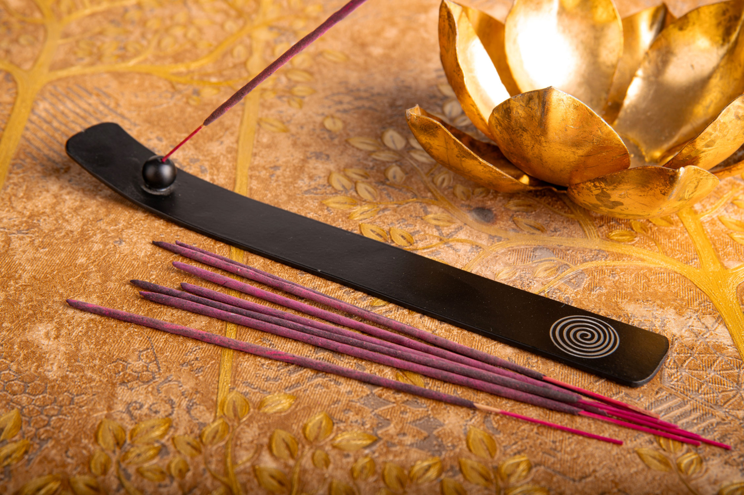 Räucherstäbchenhalter mit Spirale, Produktbild 2