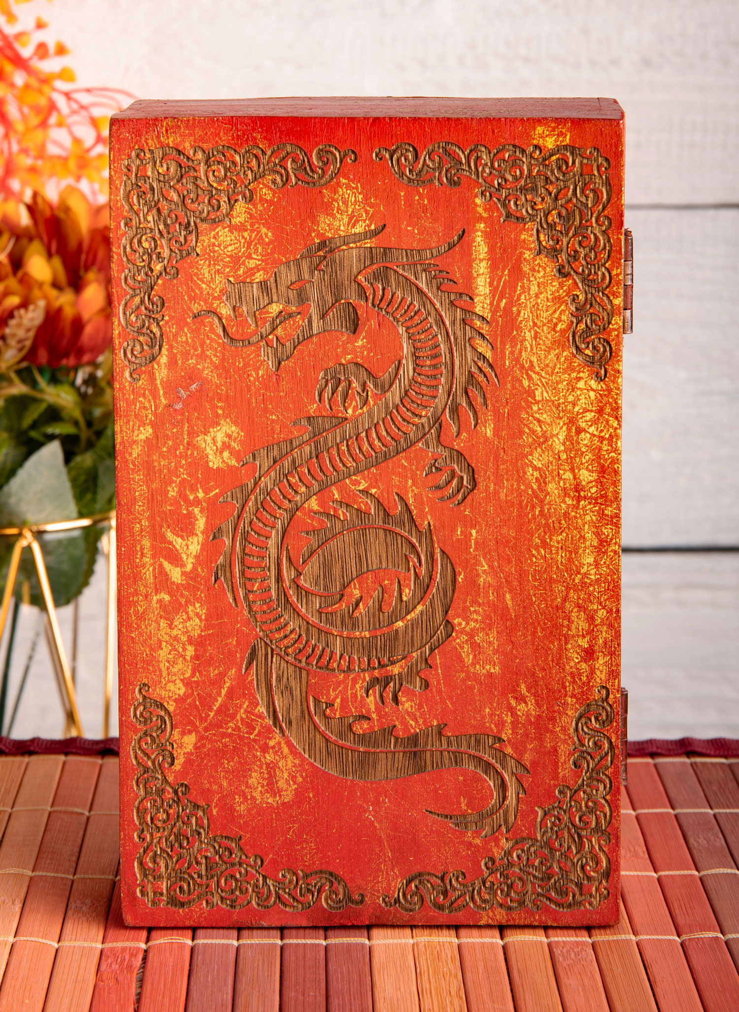 Holzbox mit Drache, Produktbild 2