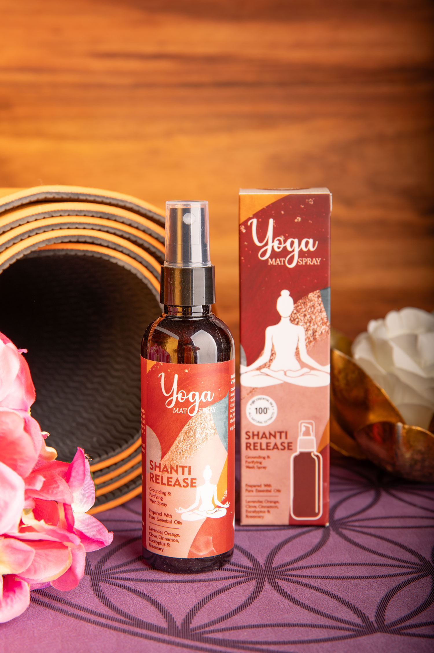 Yogamatten-Spray „Shanti Release“, Produktbild 3