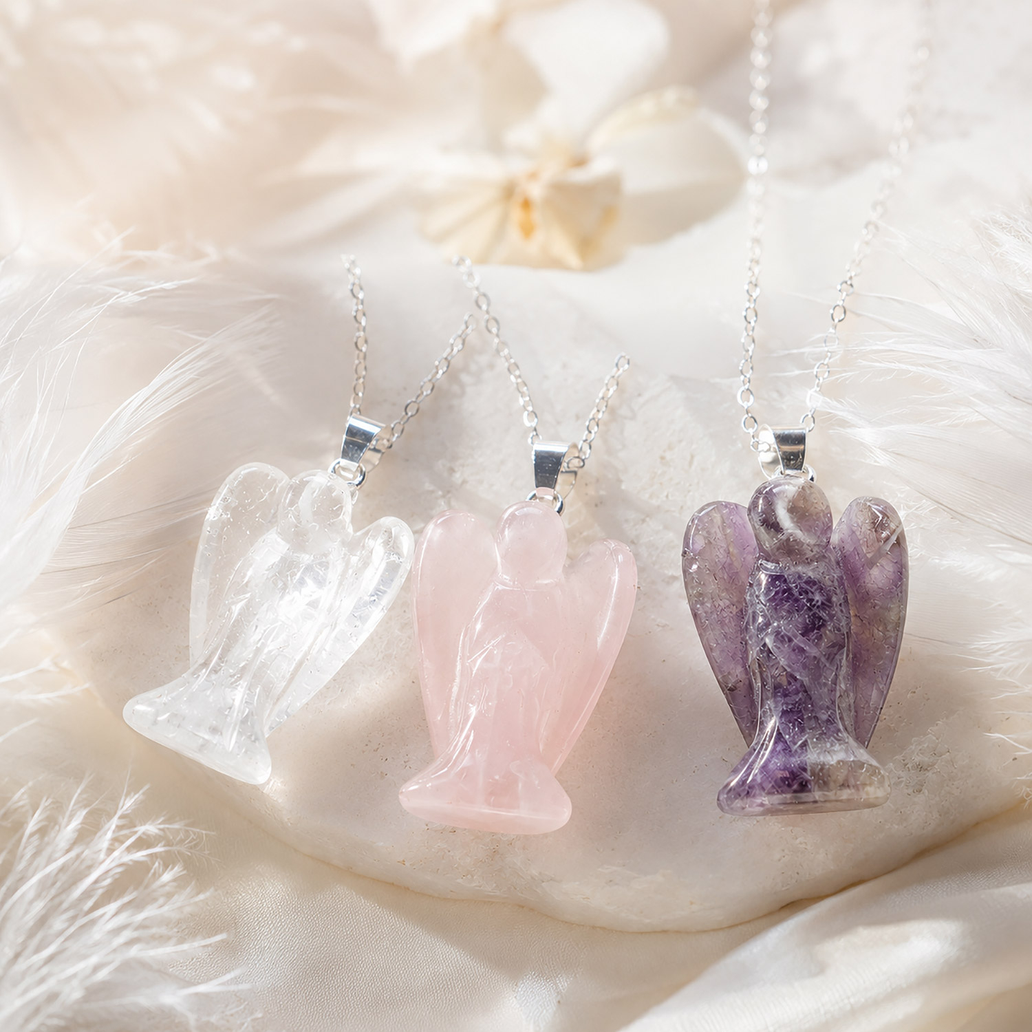 Kette „Amethyst Engel“, Produktbild 2