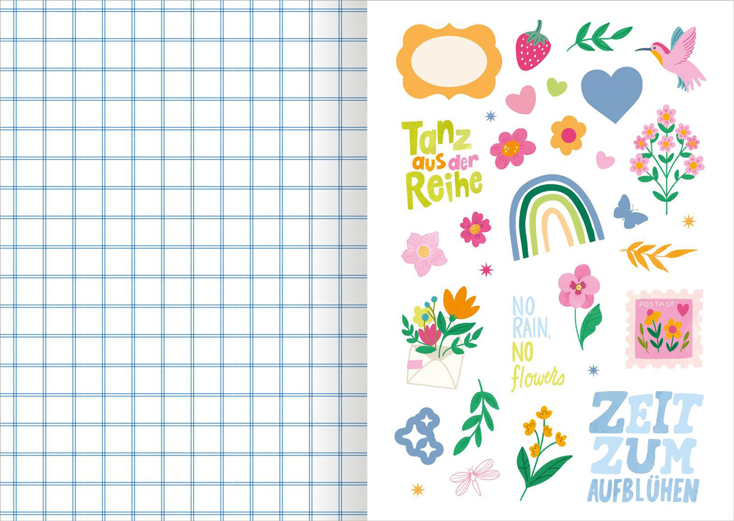 I love to bloom – Sticker-Liebe, Produktbild 4
