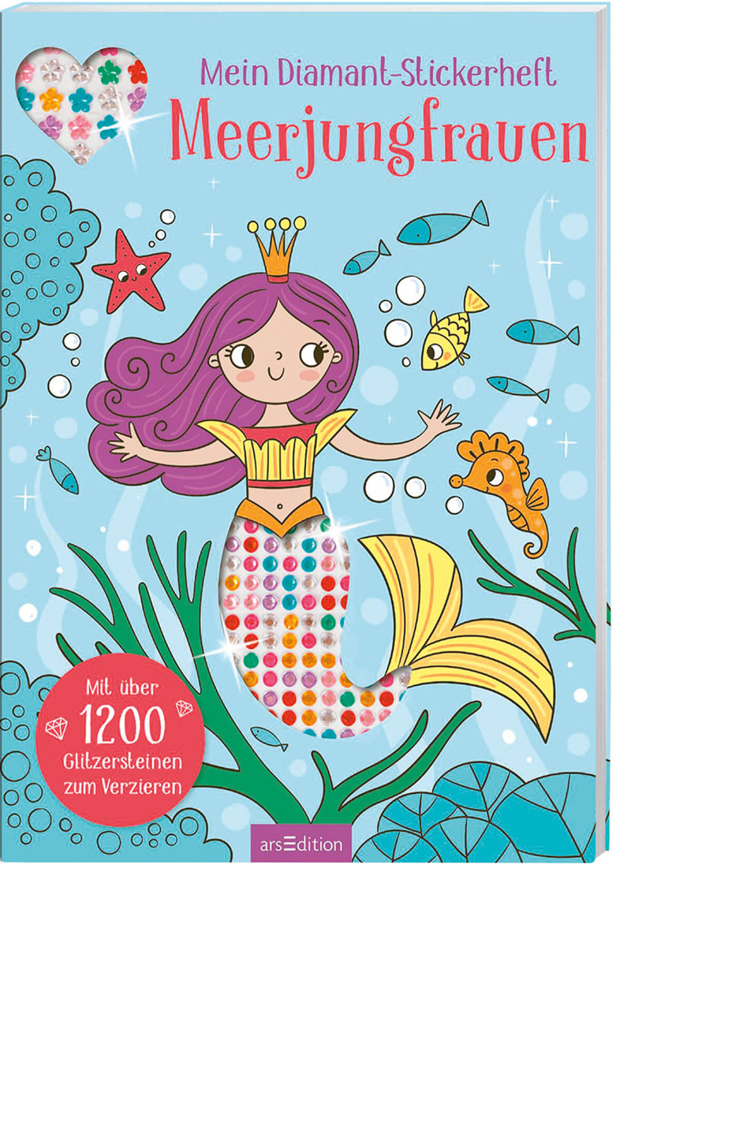Meerjungfrauen – Mein Diamant-Stickerheft, Produktbild 1