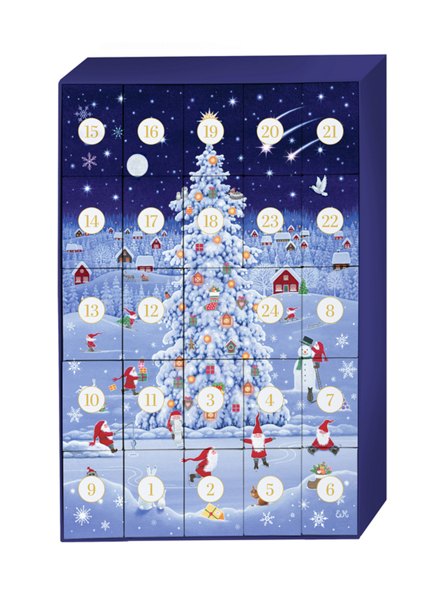 Puzzle-Adventskalender "Tomtes Weihnachtszauber", Produktbild 3