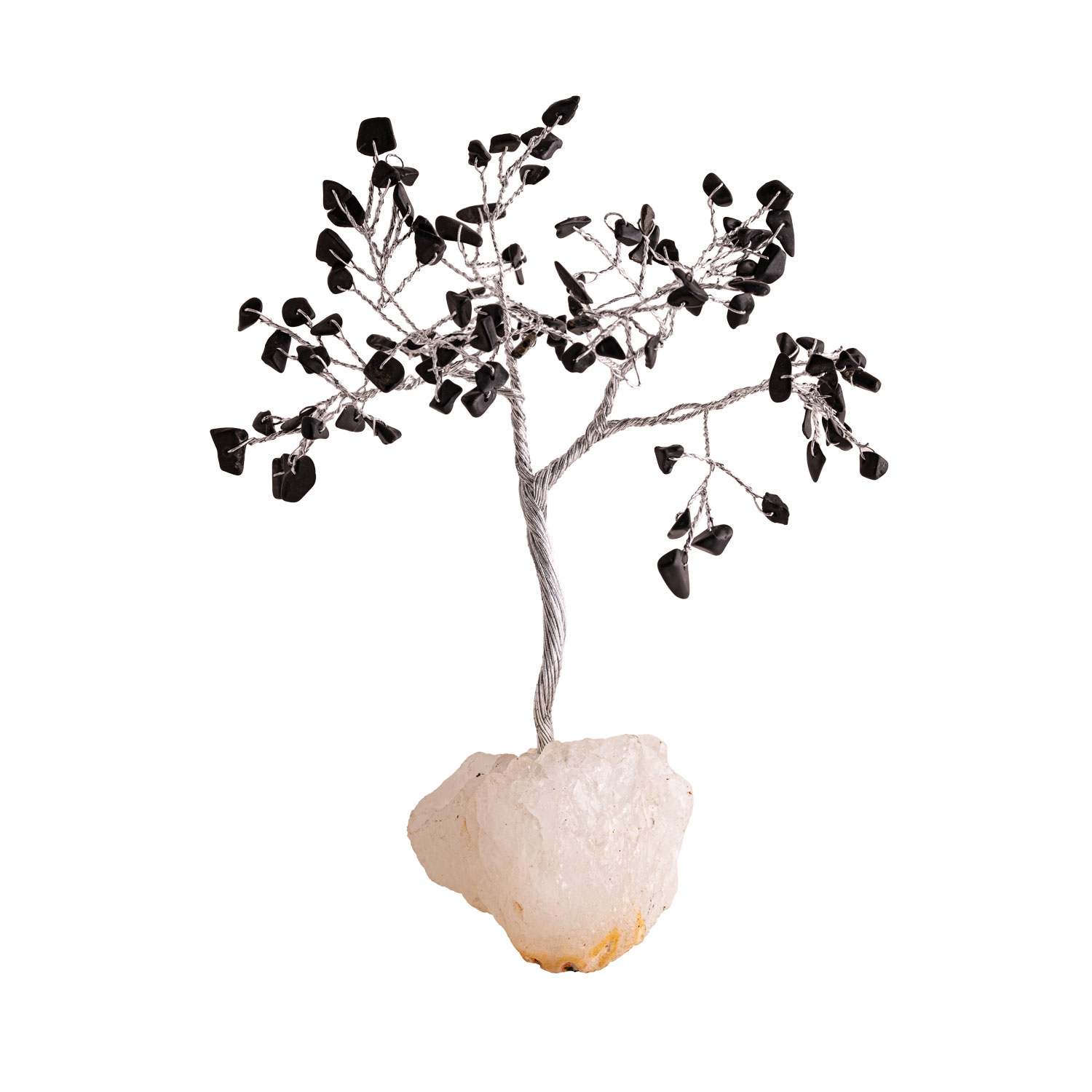 Edelsteinbaum „Schungit“ groß, Produktbild 1
