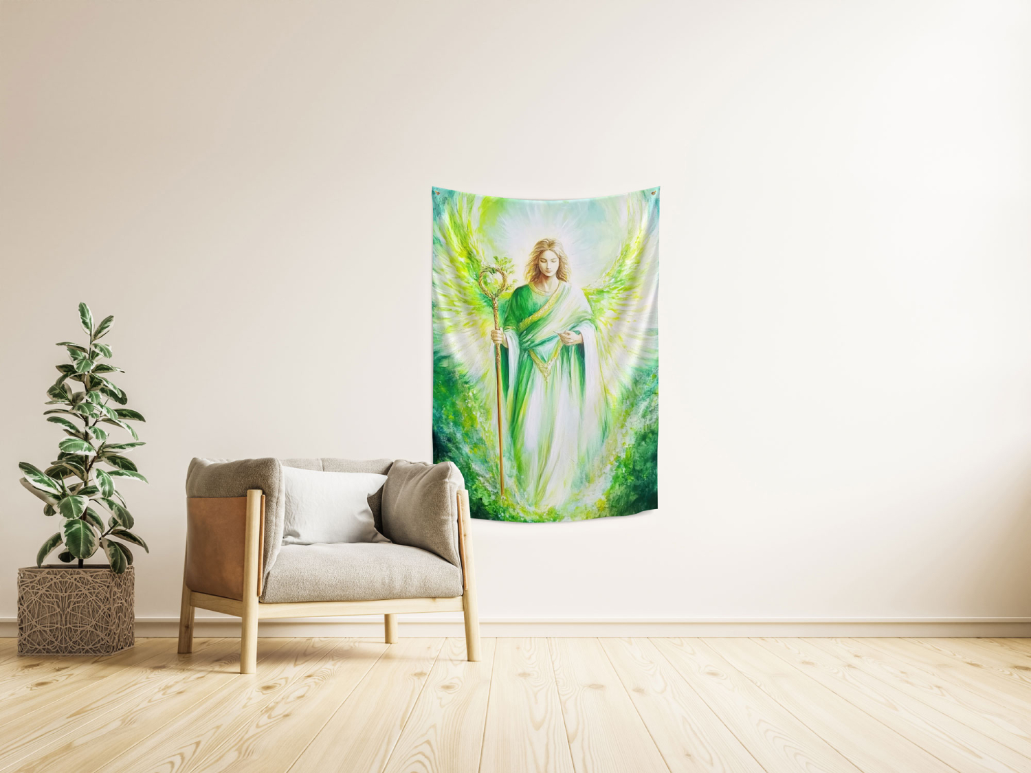Wandbehang „Erzengel Raphael“, Produktbild 2