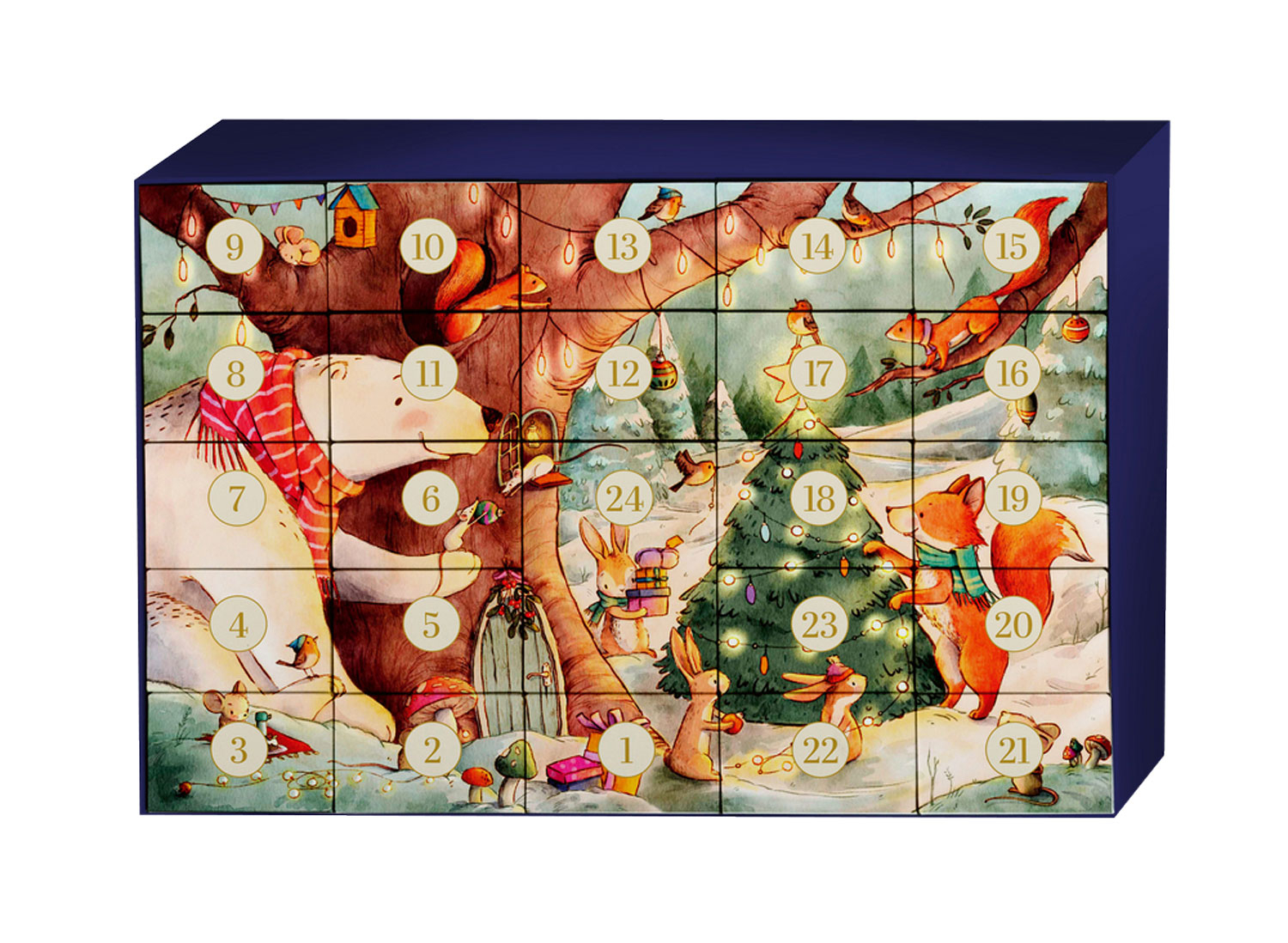 Puzzle-Adventskalender "Kleine Freunde", Produktbild 2
