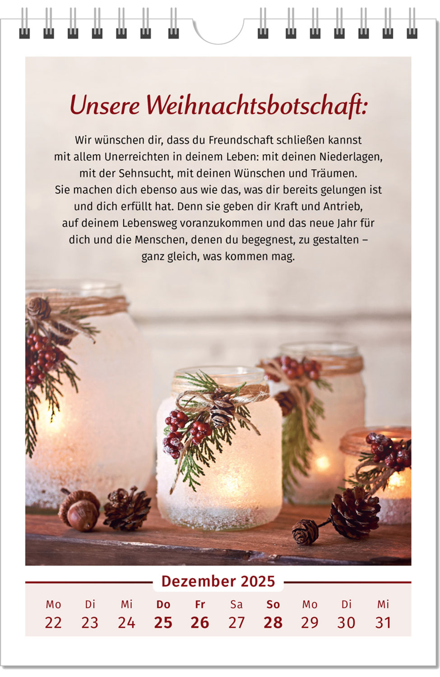 Der Lebensfreude Wankalender Großformat, Produktbild 2