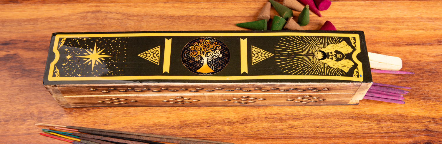 Räucherstäbchen-Vorratsbox Fantasy „Cosmos“, Produktbild 2