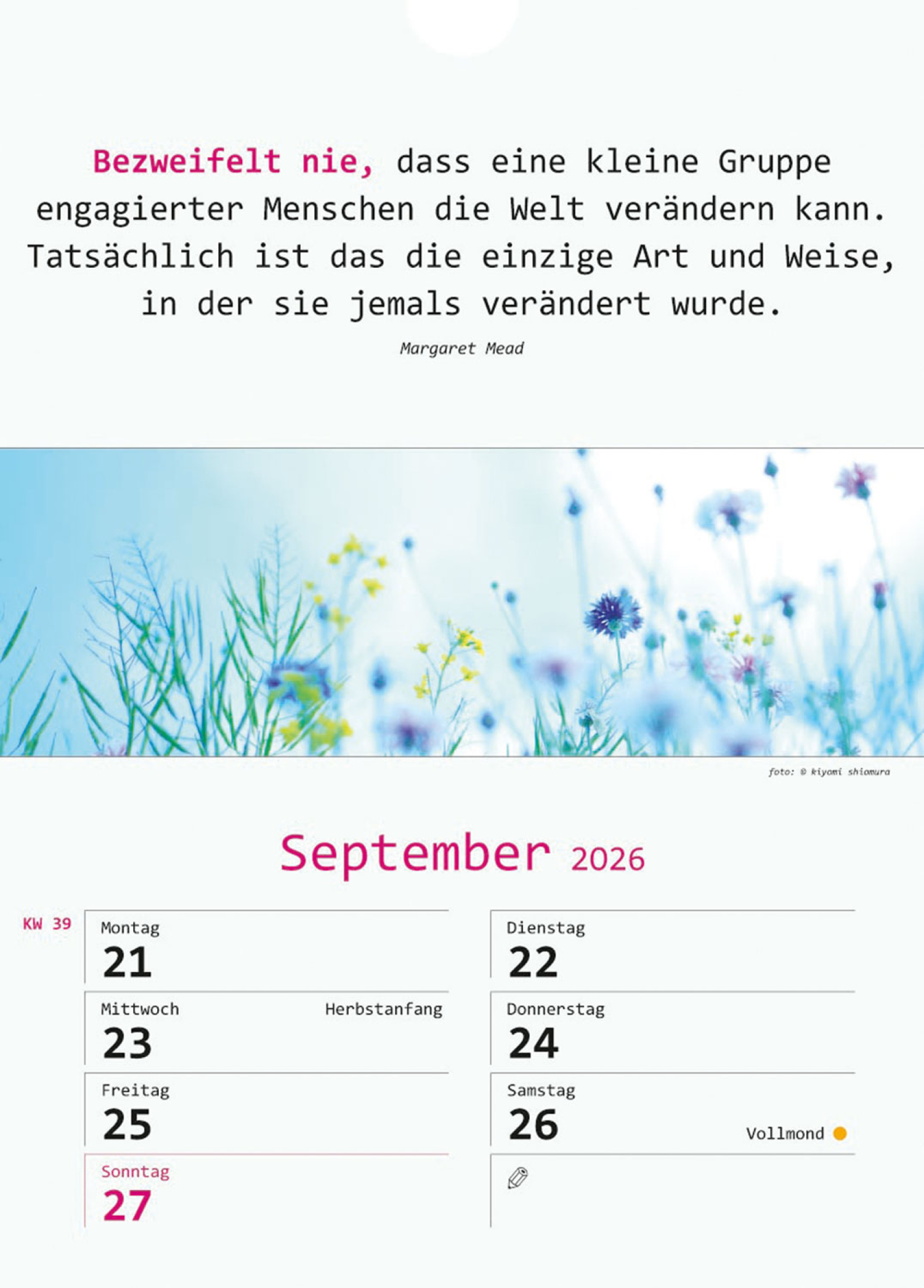 Wir-Kalender 2026, Produktbild 4