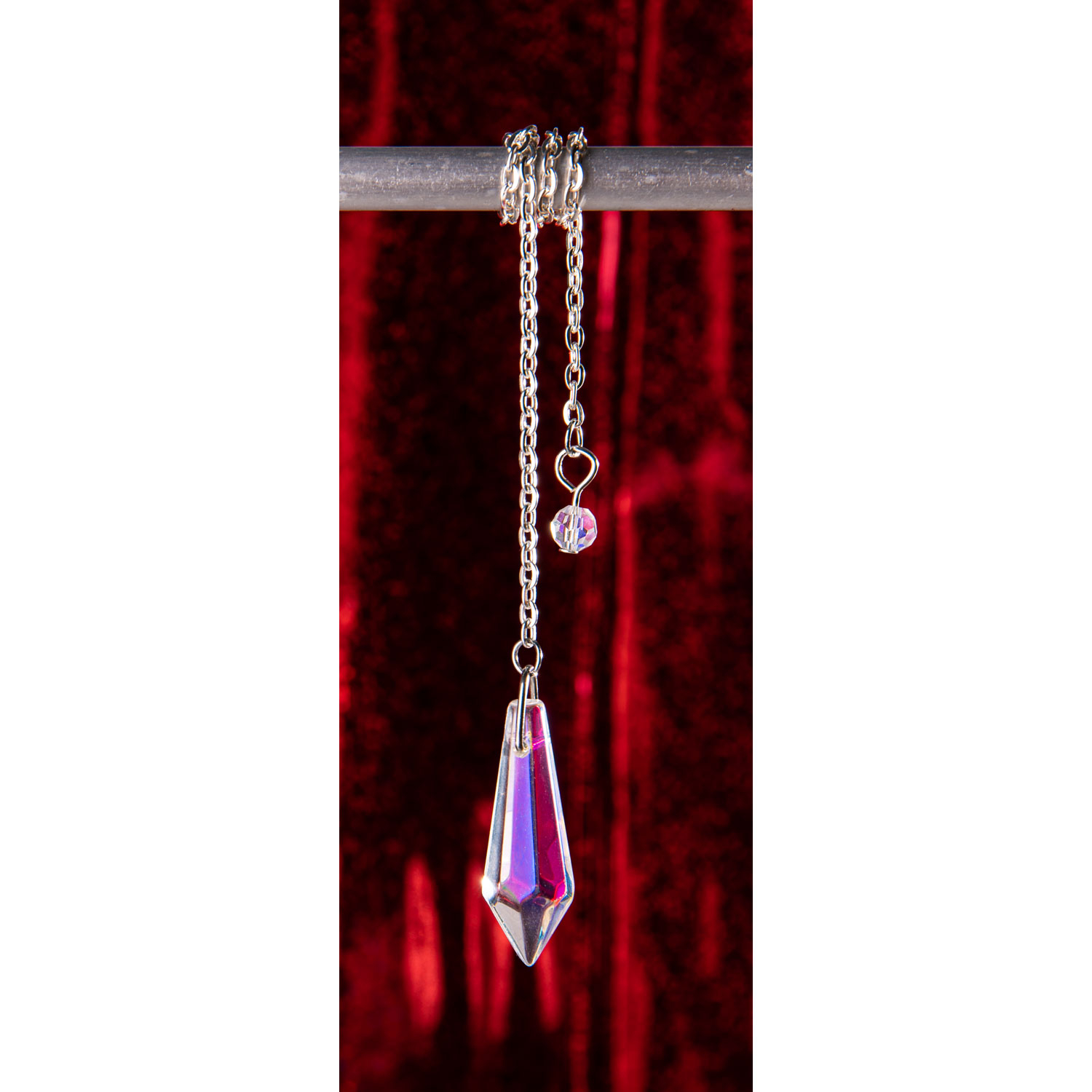 Pendel „Eiskristall“ mit Opalschimmer, Produktbild 1