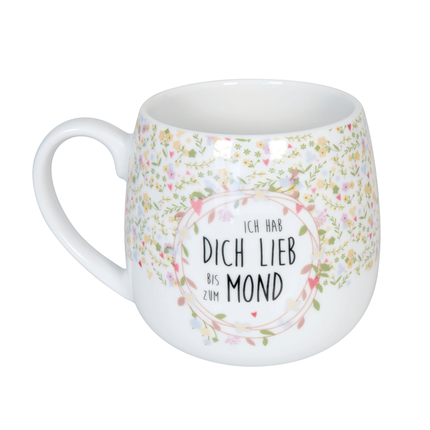 Kuschelbecher „Ich hab Dich lieb bis zum Mond“, Produktbild 2