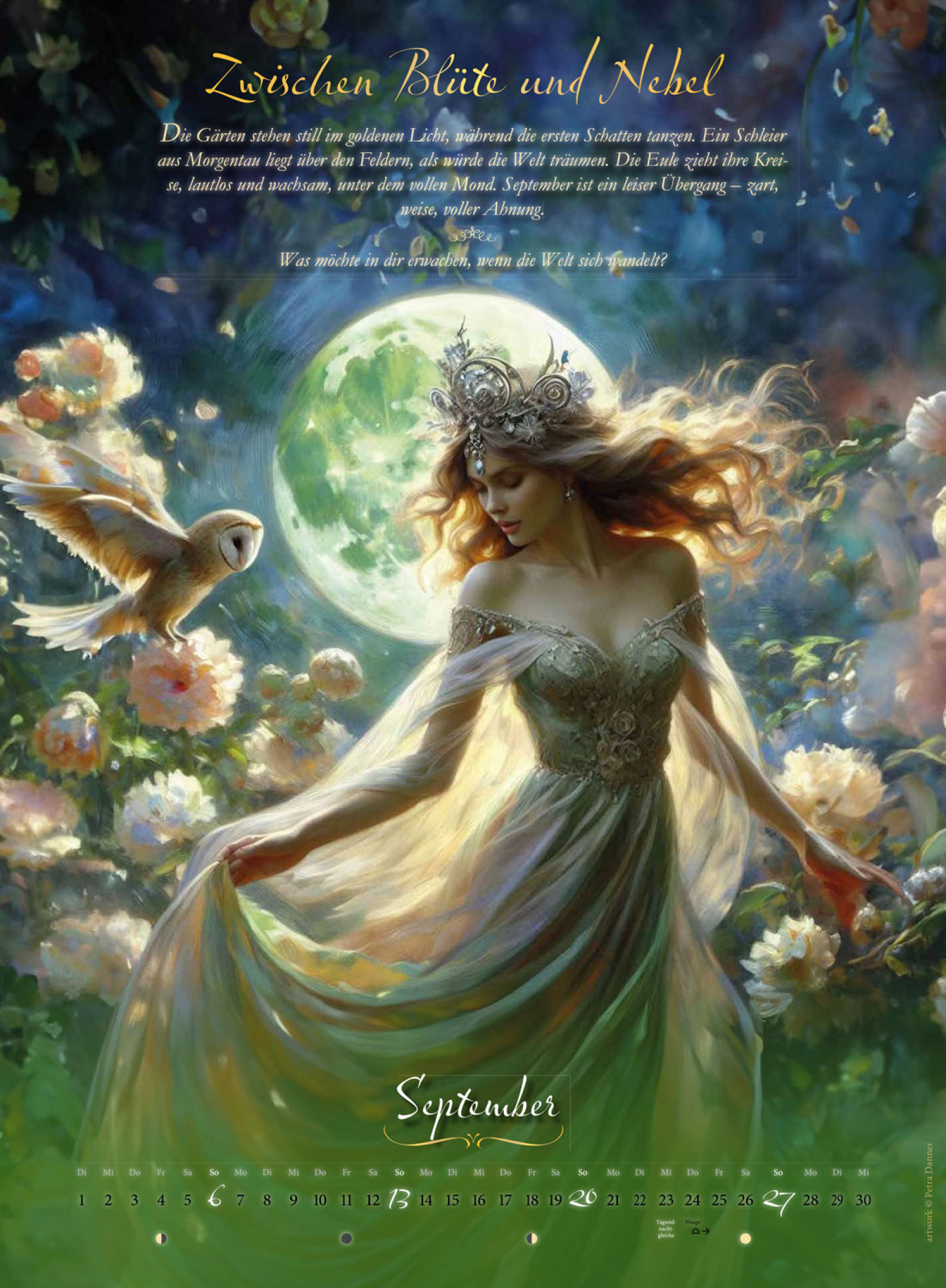 Luna – Göttinnen des Wandels – Wandkalender 2026, Produktbild 2