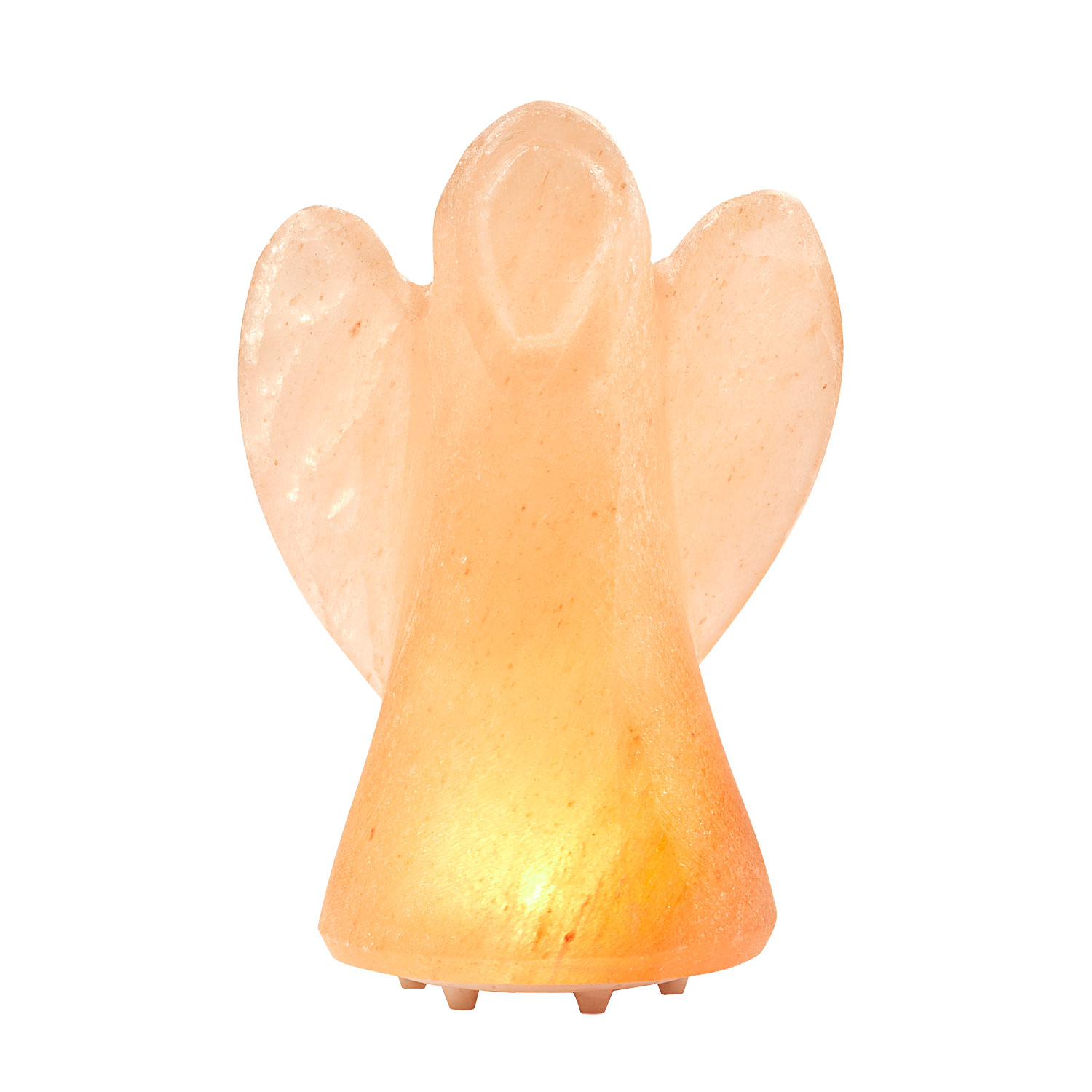 Beleuchteter Salzkristall-Engel, Produktbild 2