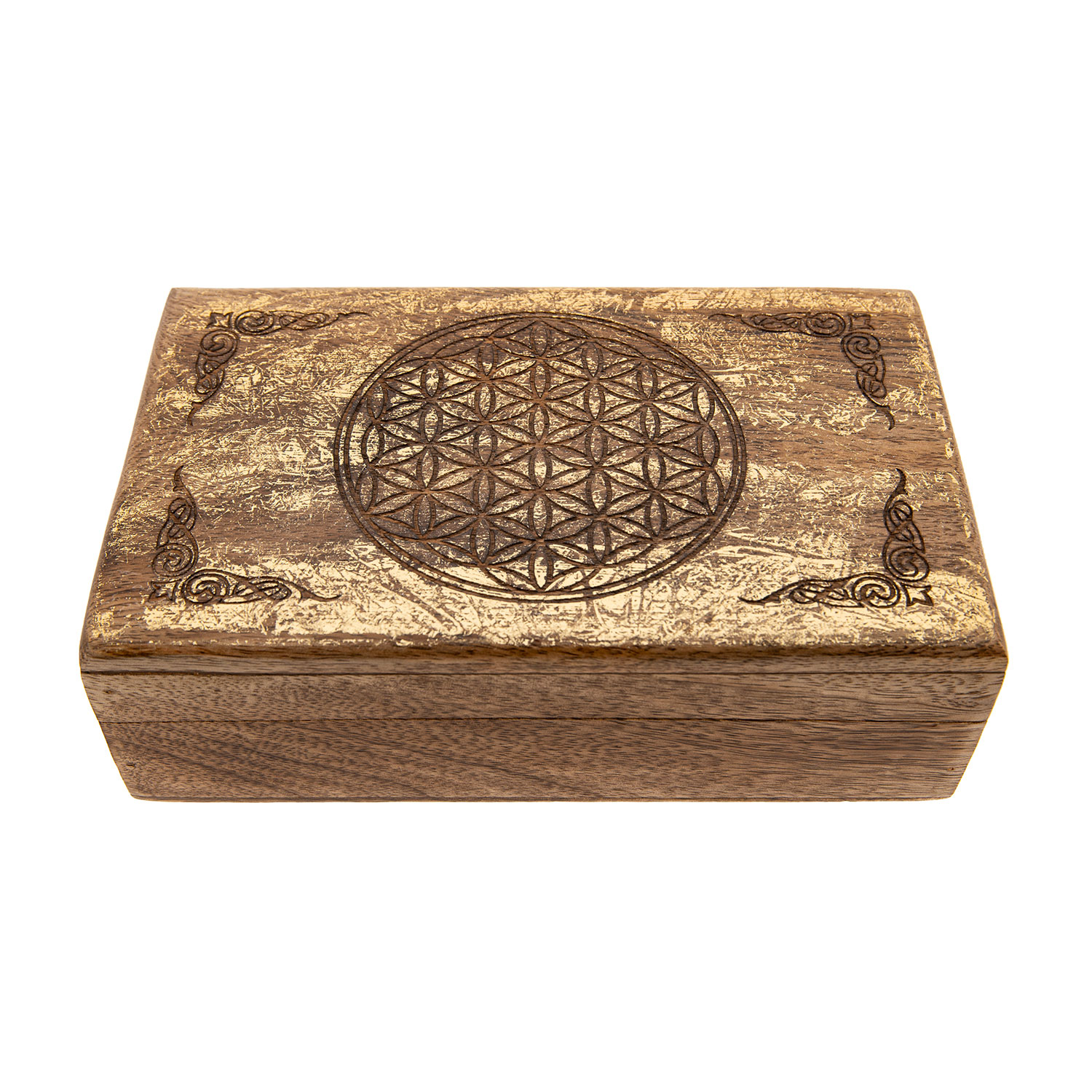 Holzbox „Blume des Lebens“, Produktbild 1