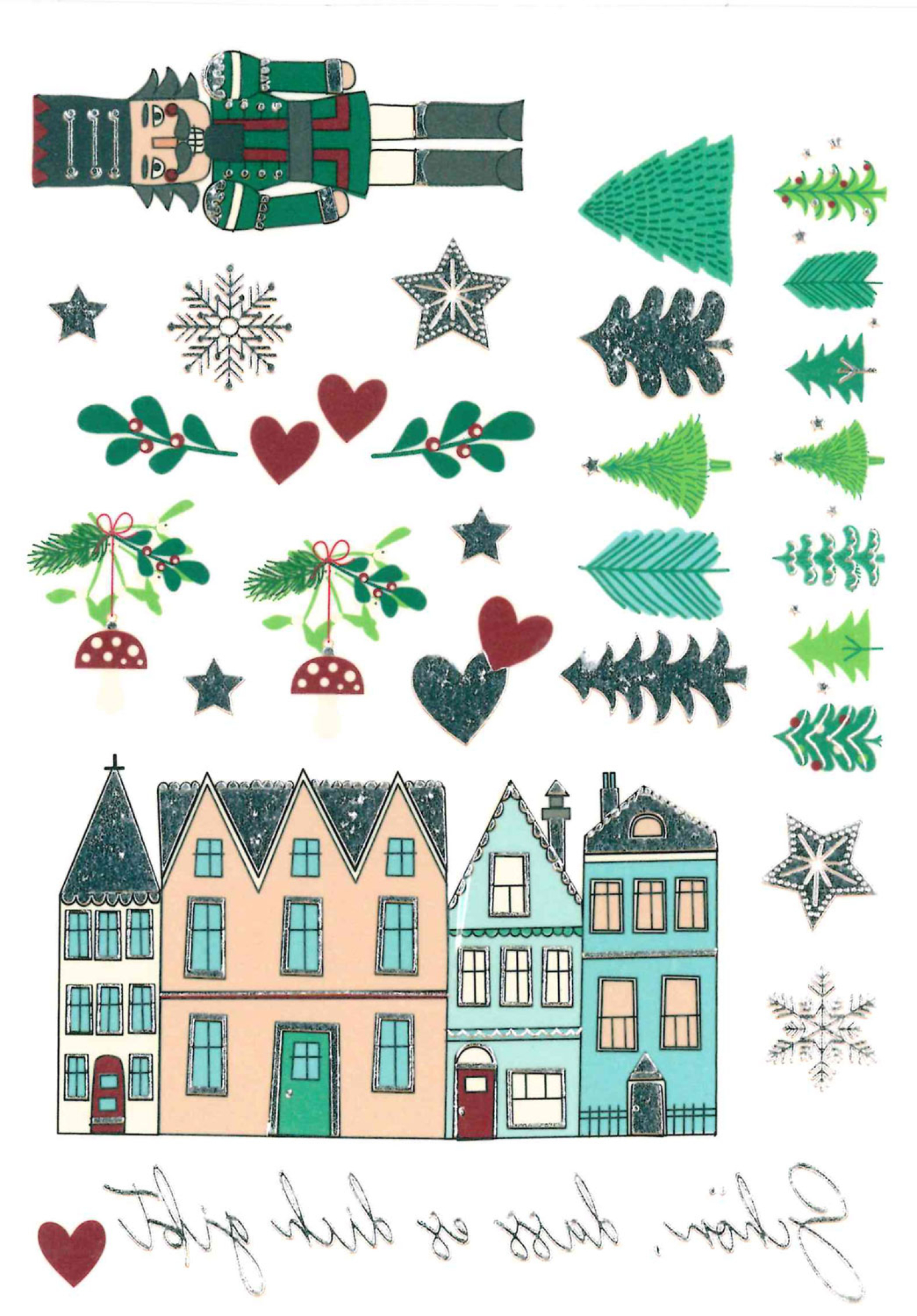 Kerzentattoos "Winterwunder", Produktbild 3