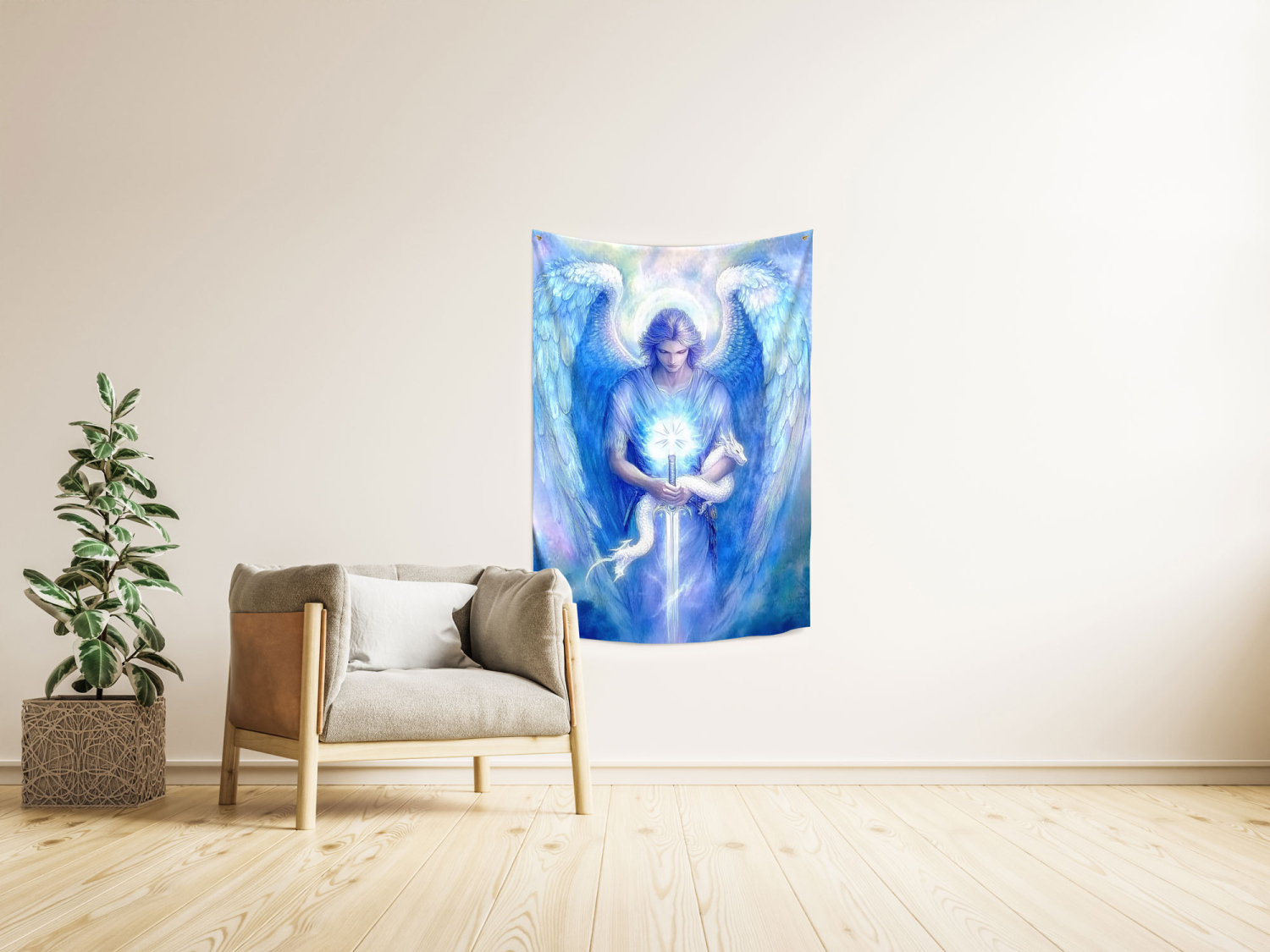 Wandbehang „Erzengel Michael“, Produktbild 2