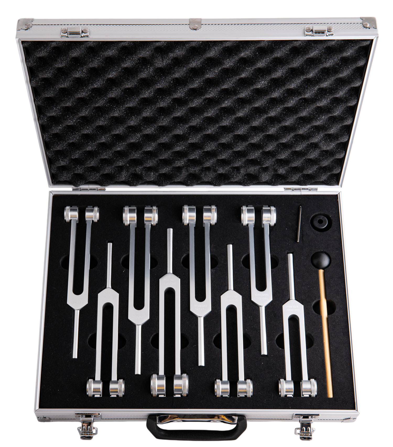 Stimmgabeln Set, Chakra, Produktbild 1