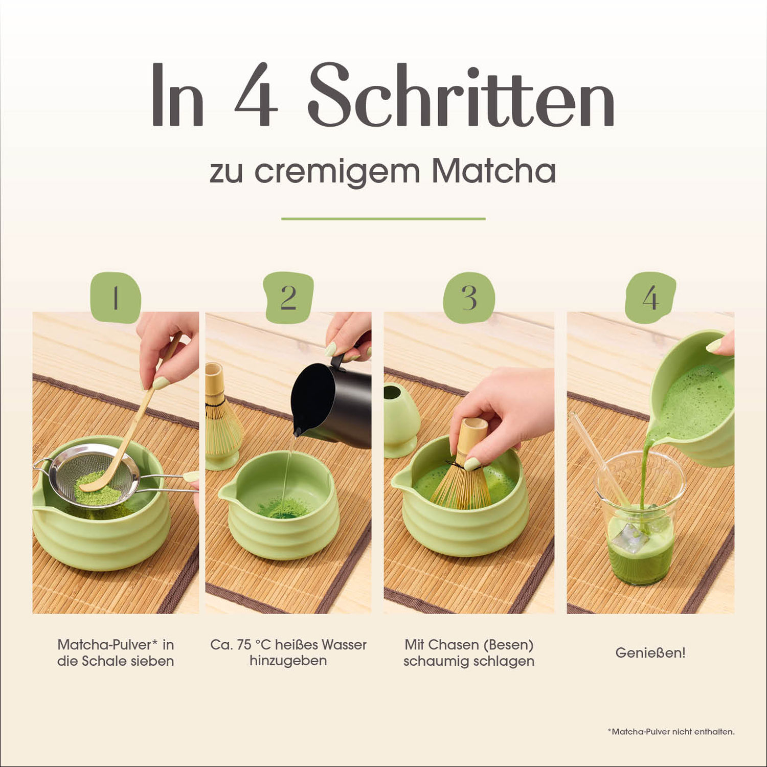 Matcha-Zubereitungsset, Produktbild 6