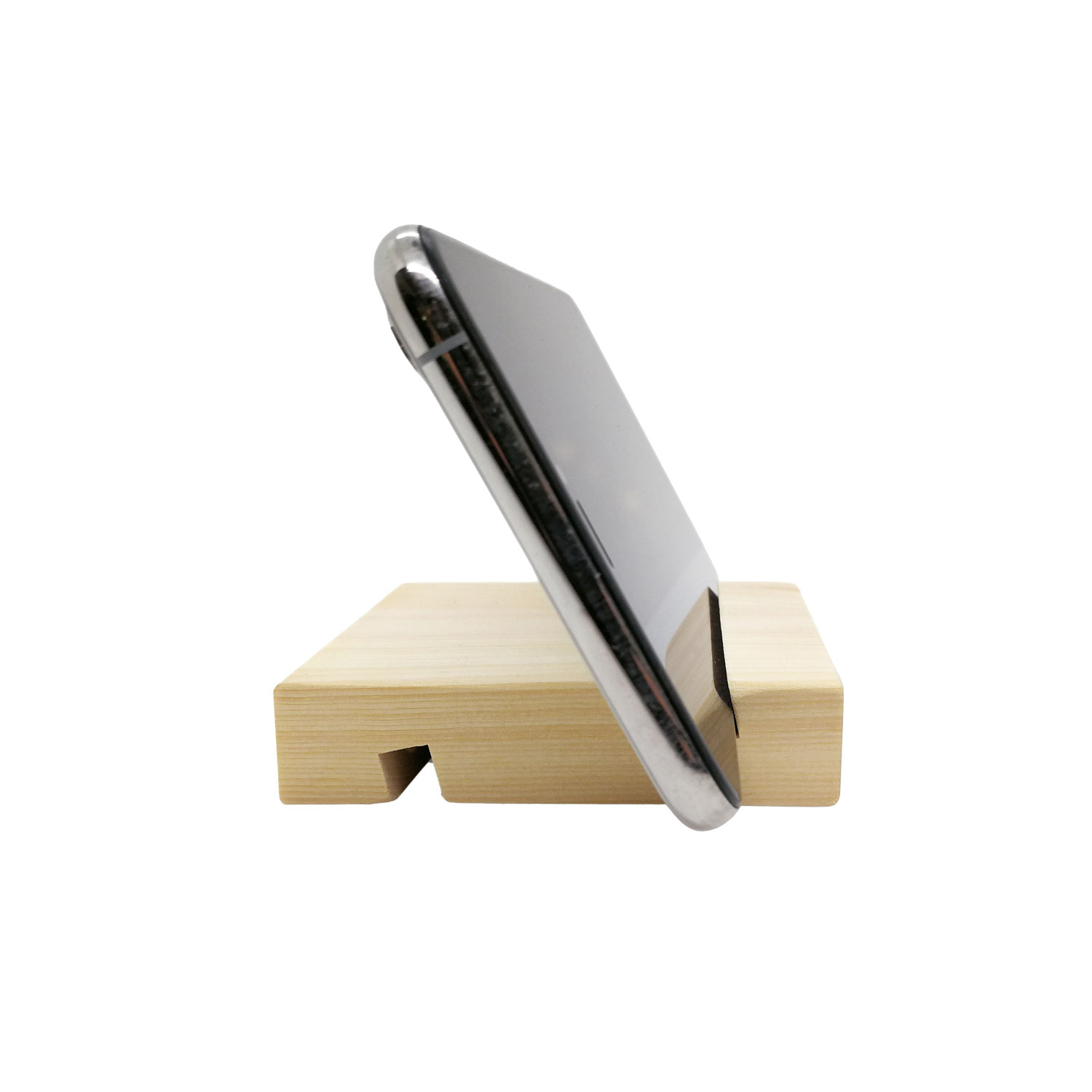 Zirben-Smartphone- und Tablet-Halter, Produktbild 5