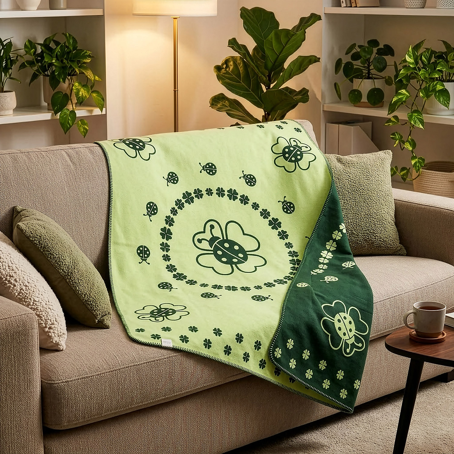 Decke „Viel Glück“, Produktbild 4