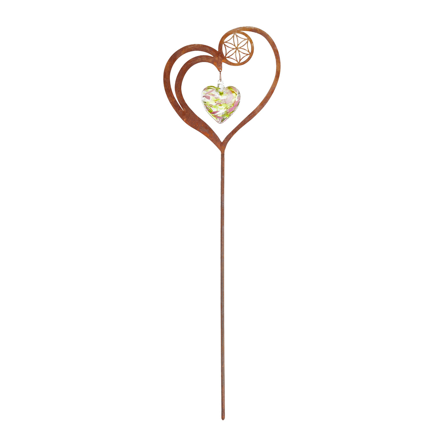 Gartenstecker „Herz im Herzen”, Produktbild 1