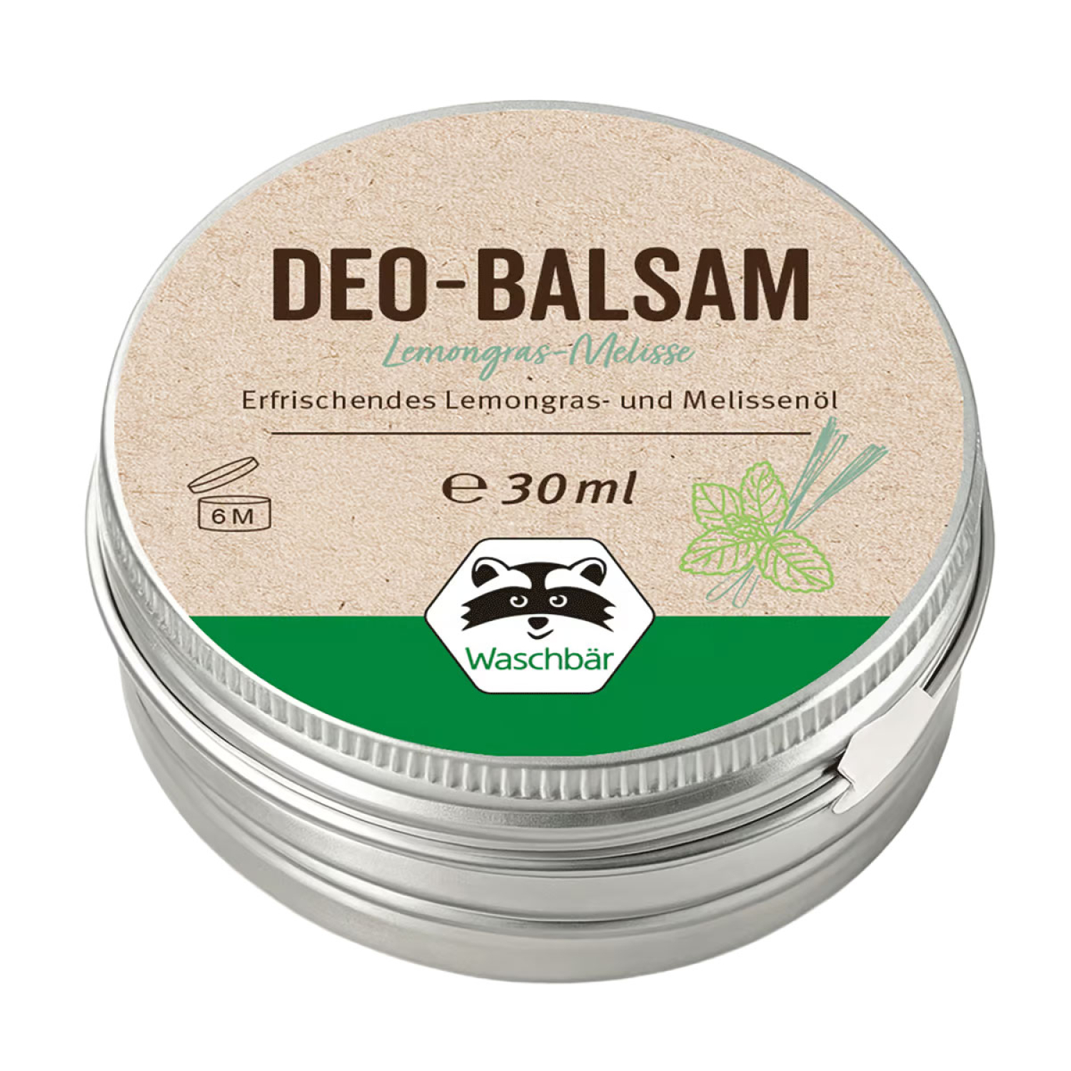 Deo-Balsam Lemongras-Melisse, Produktbild 1