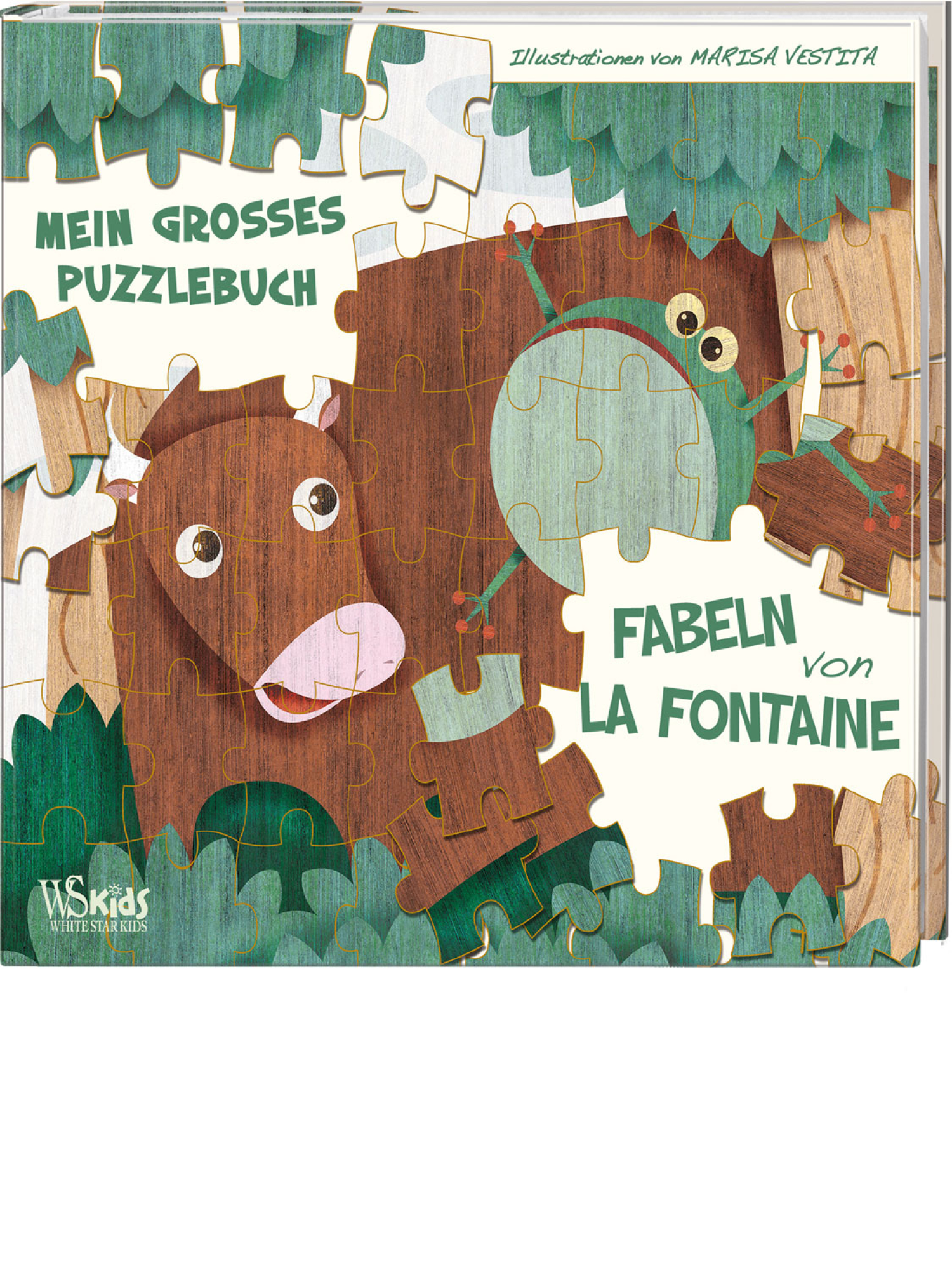 Fabeln von La Fontaine – Mein großes Puzzlebuch*, Produktbild 1