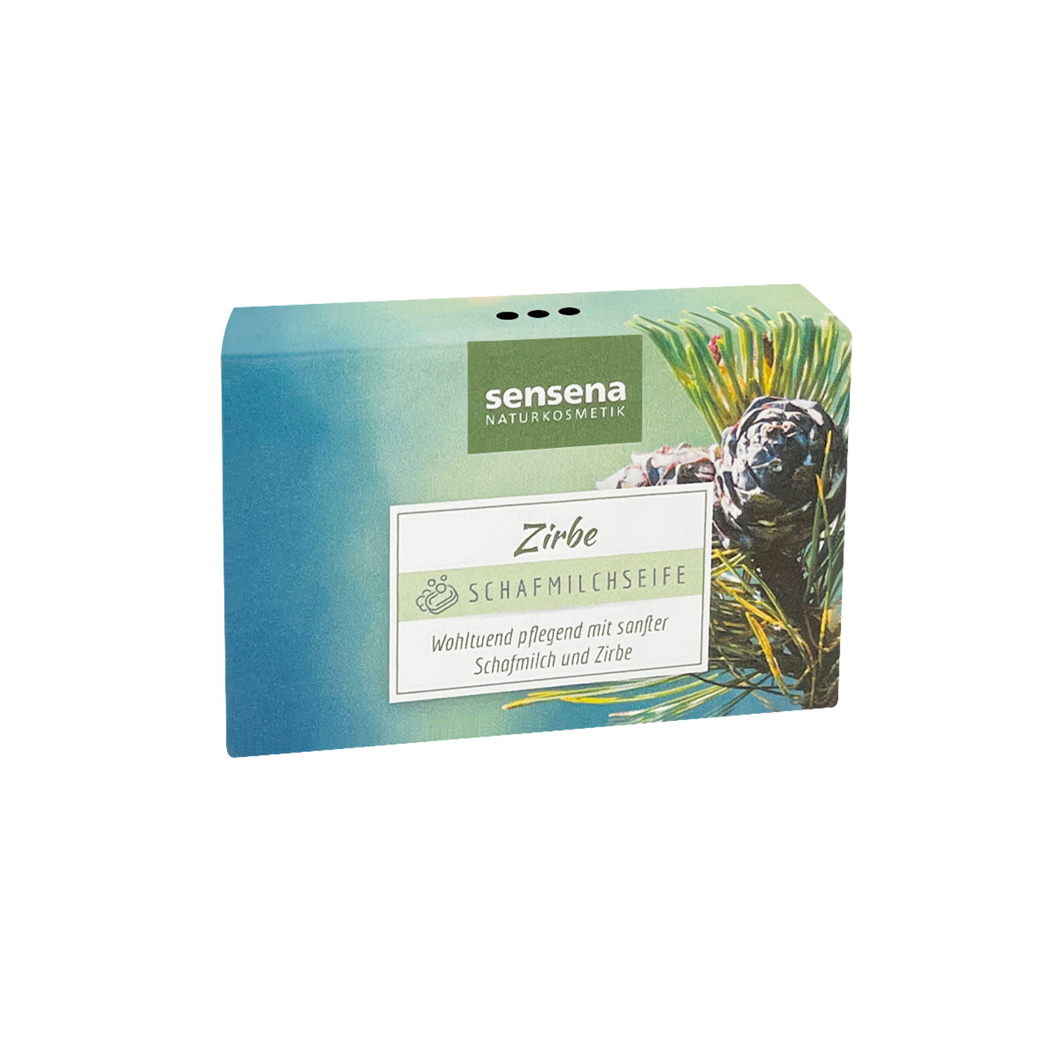 Schafmilchseife „Zirbe“, Produktbild 1