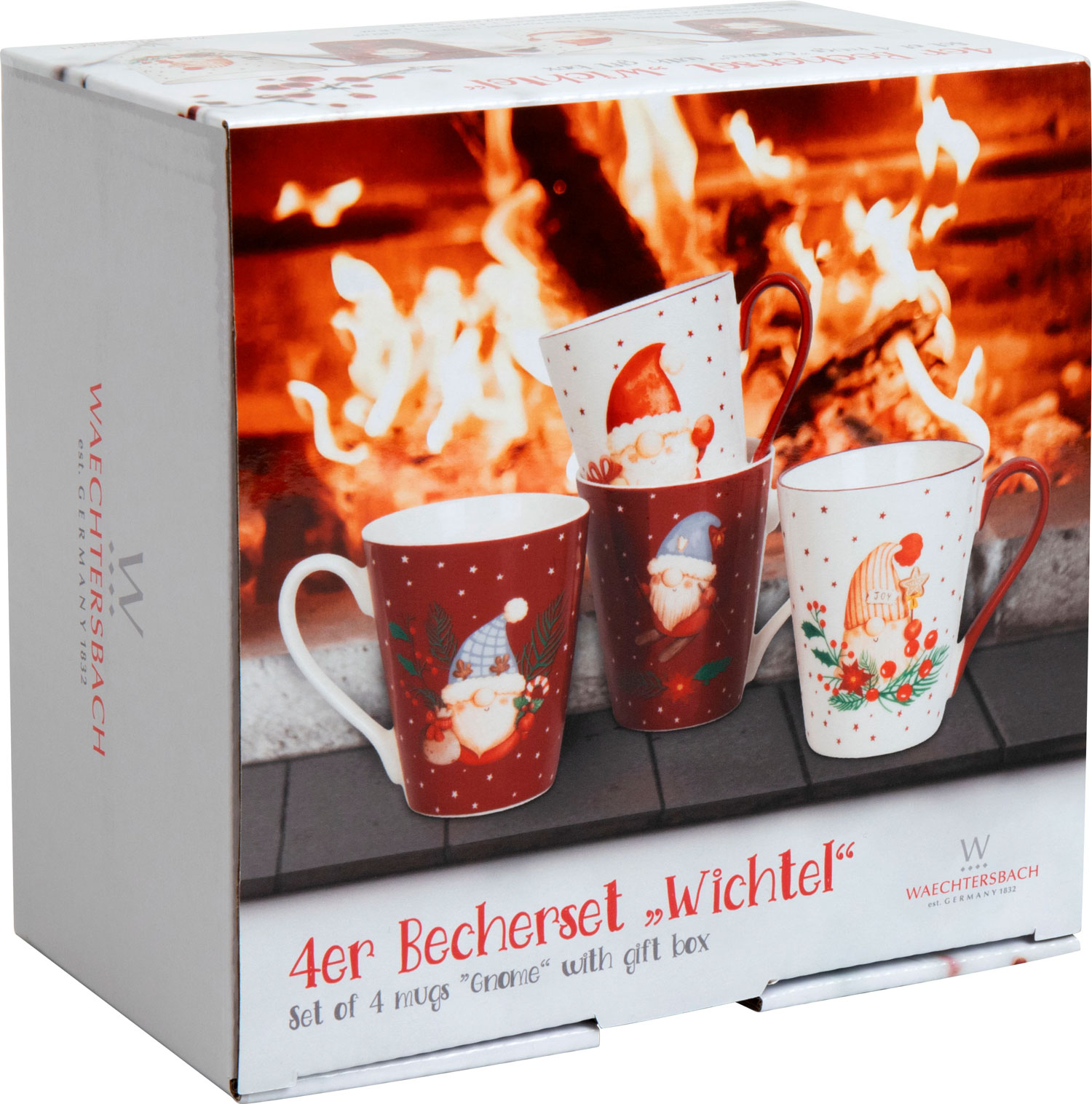 Becher „Wichtel“, 4er Set, Produktbild 3