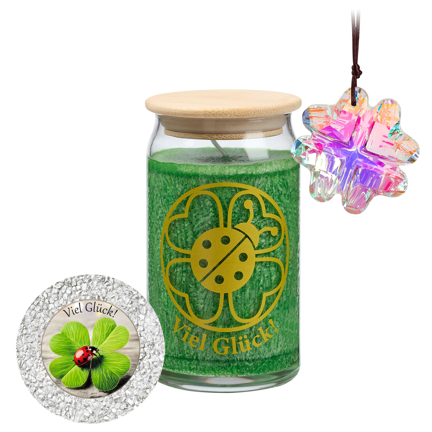 Geschenk-Set „Viel Glück“, Produktbild 1