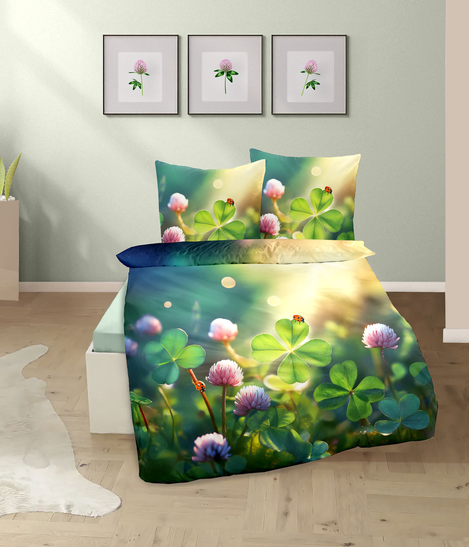 Bettwäsche „Glücksmoment“, Produktbild 2