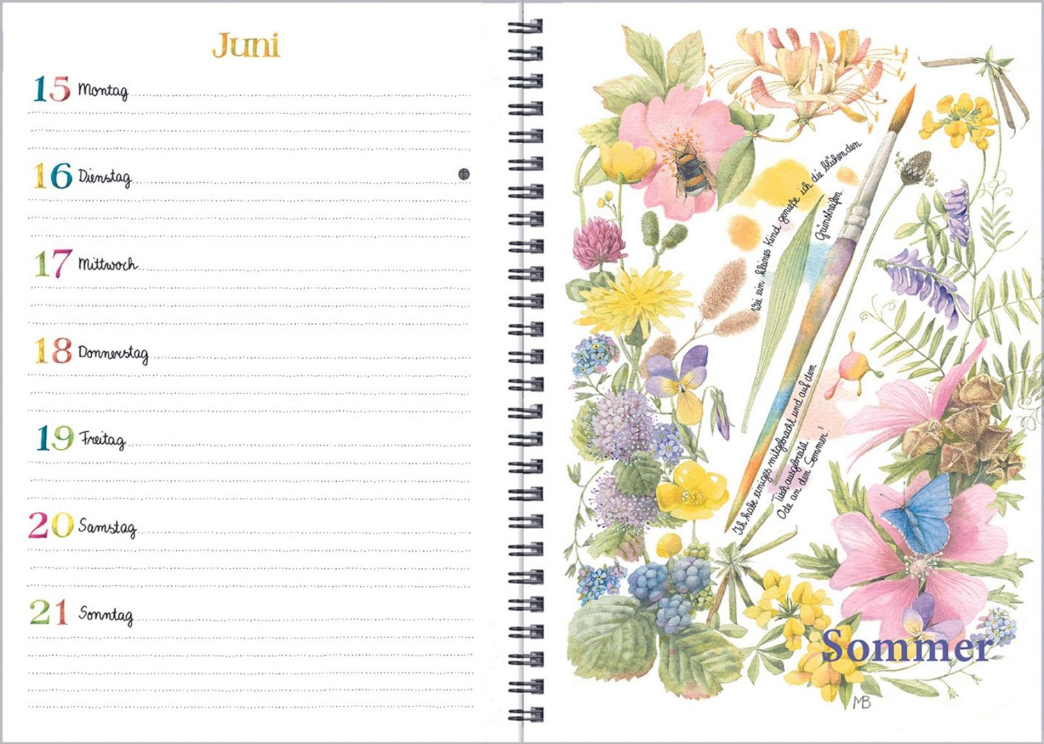 Naturkalender 2024, Produktbild 2