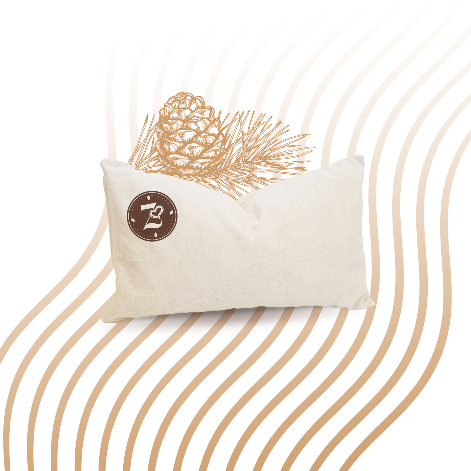 Zirbenkissen, inkl. Zirbenspray, Produktbild 2