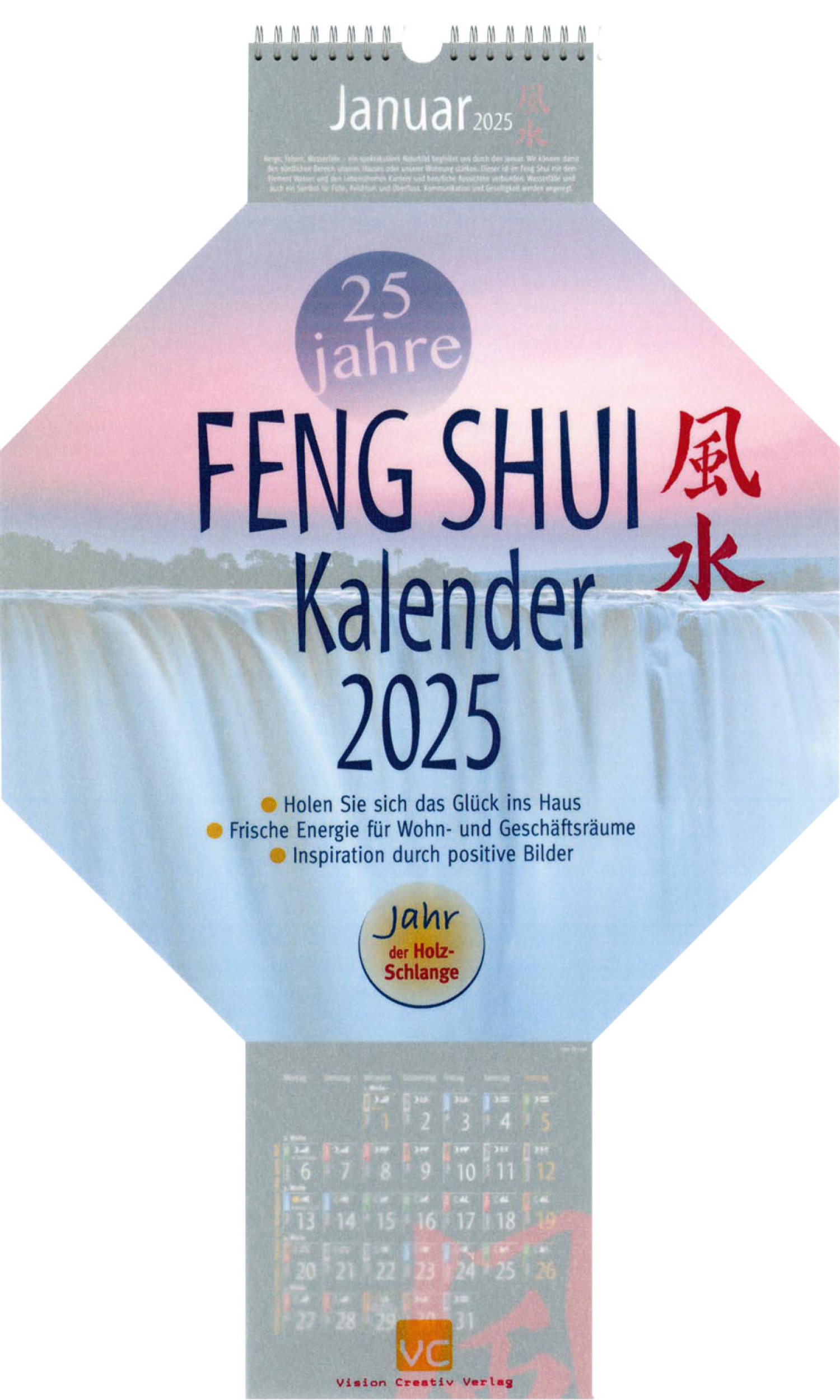 Feng-Shui-Kalender 2025, Produktbild 1