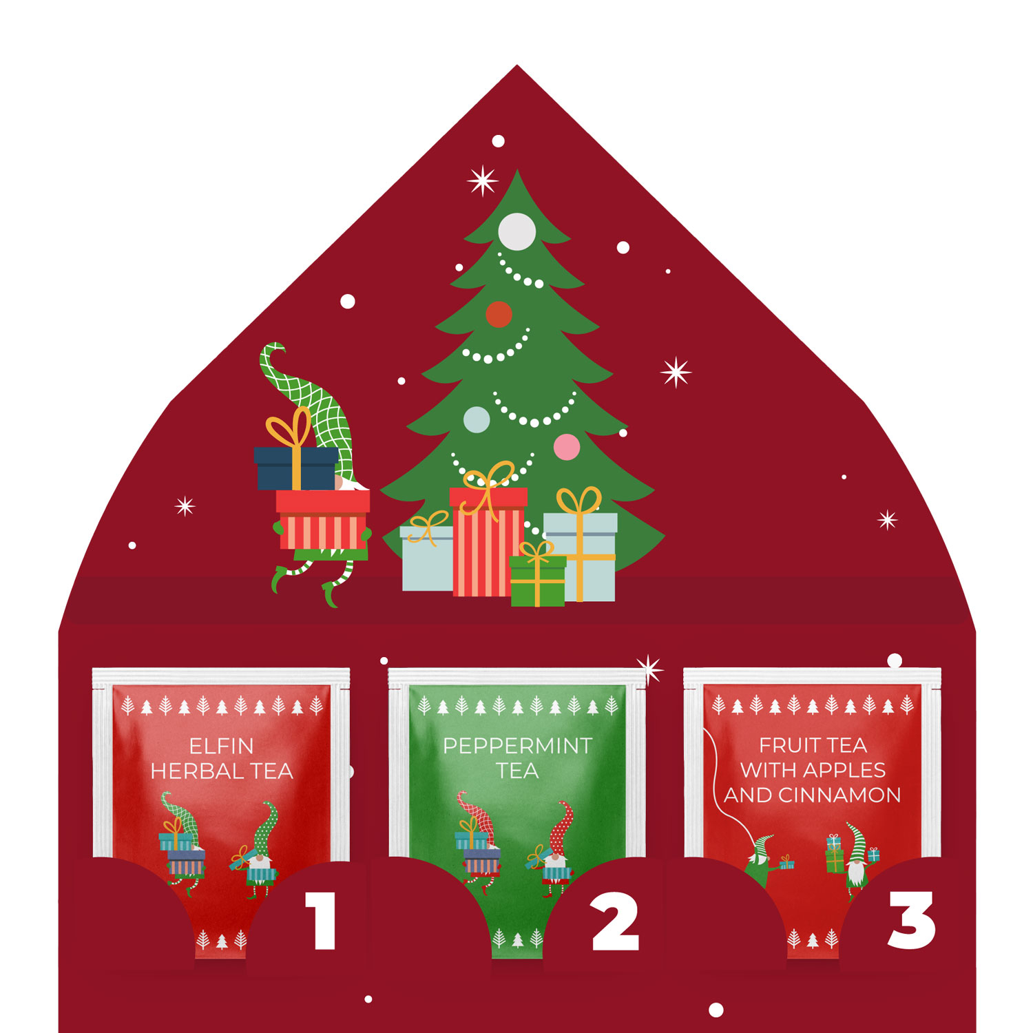 Adventskalender-Teeset „Wichtel“, Produktbild 7