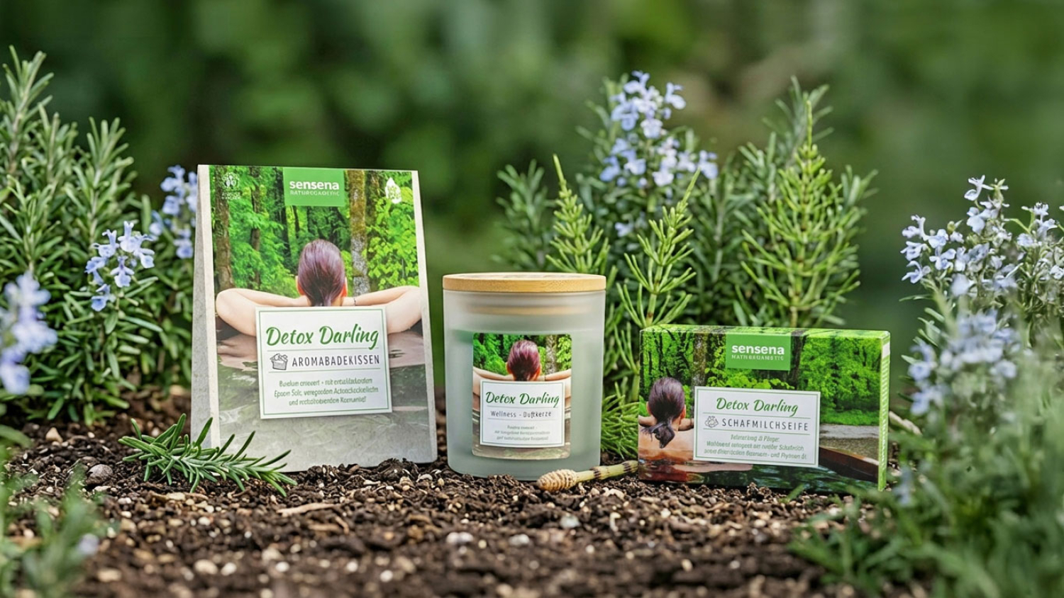 Wellness-Duftkerze „Detox Darling“, Produktbild 2