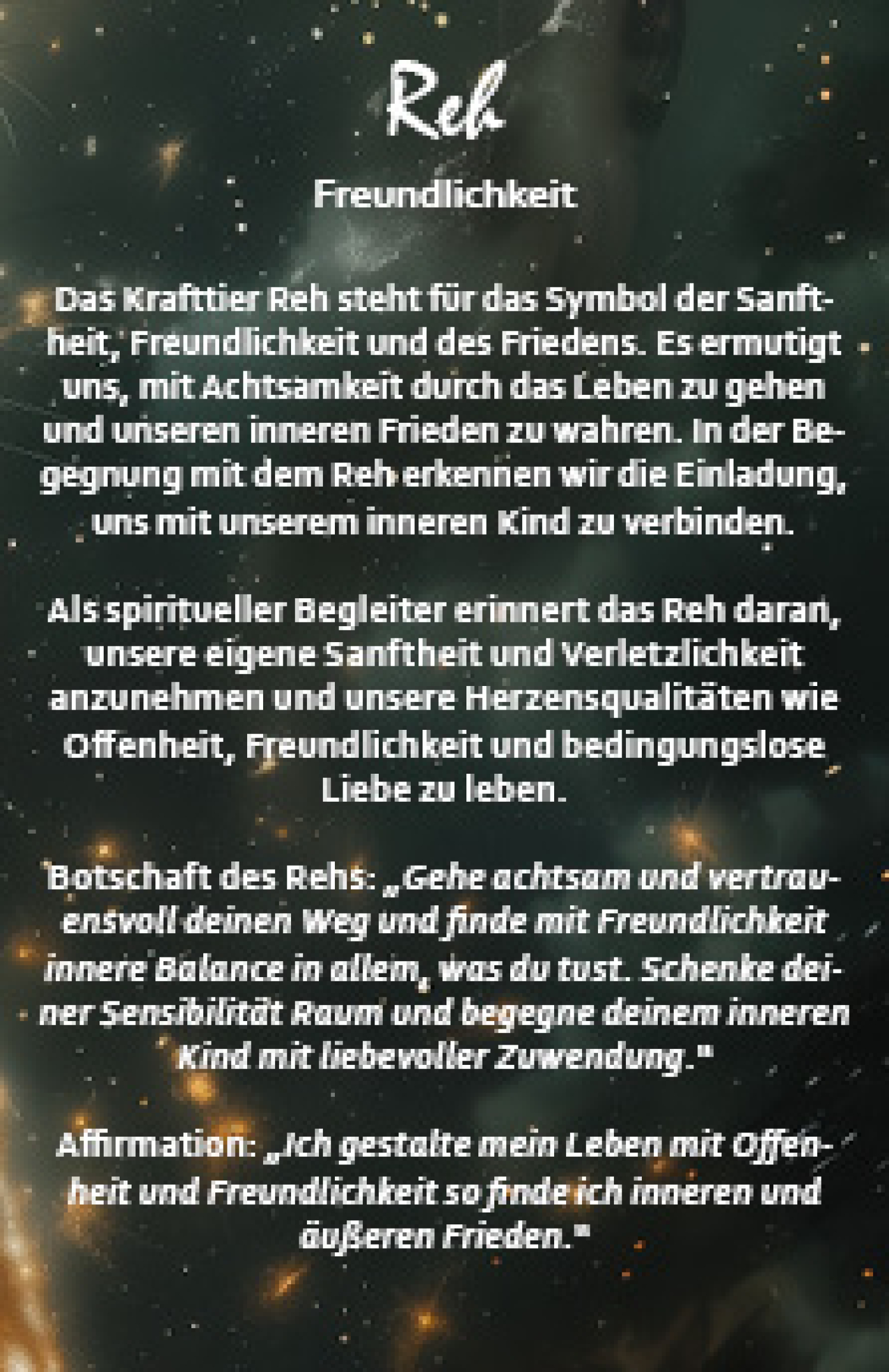 Krafttier-Duftkerze „Reh“, Produktbild 5