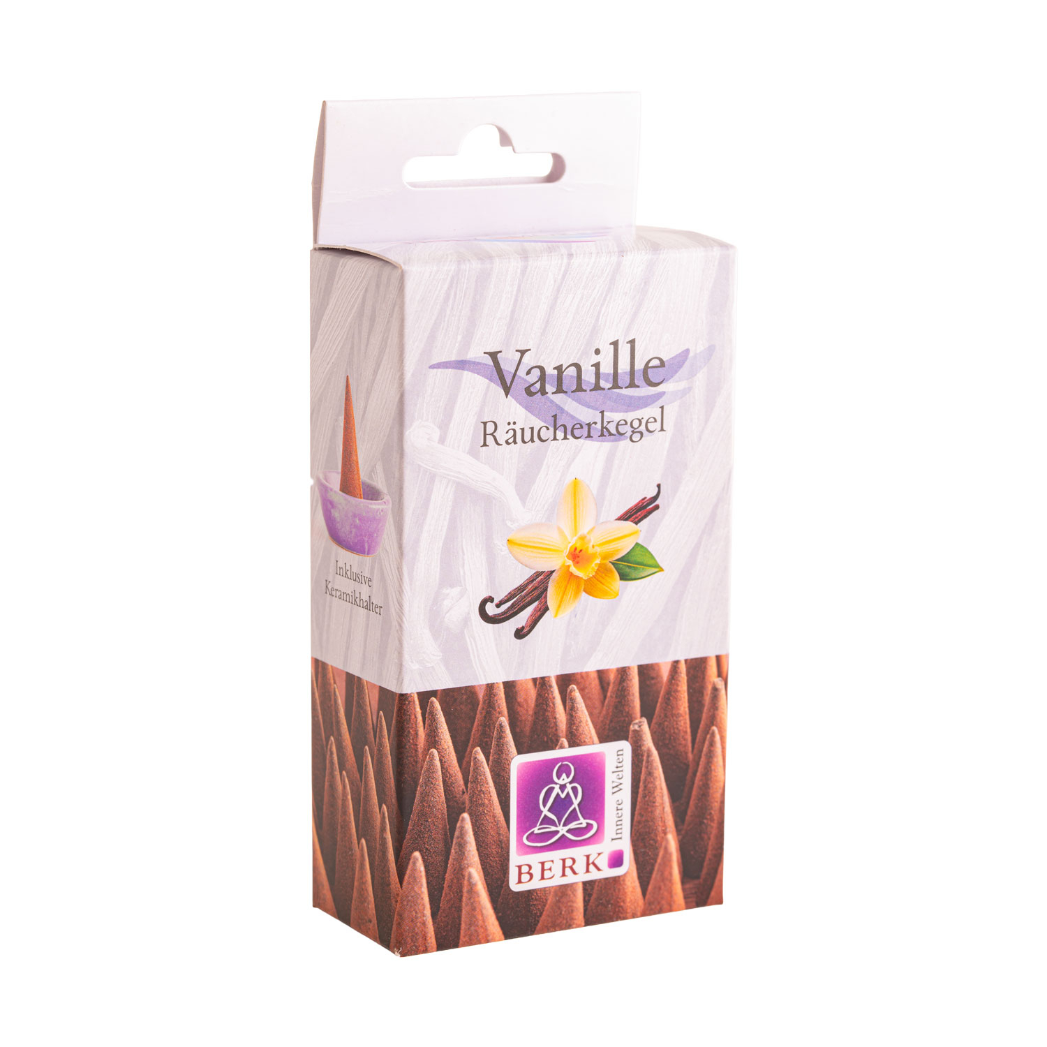 Räucherkegel „Vanille“, Produktbild 1