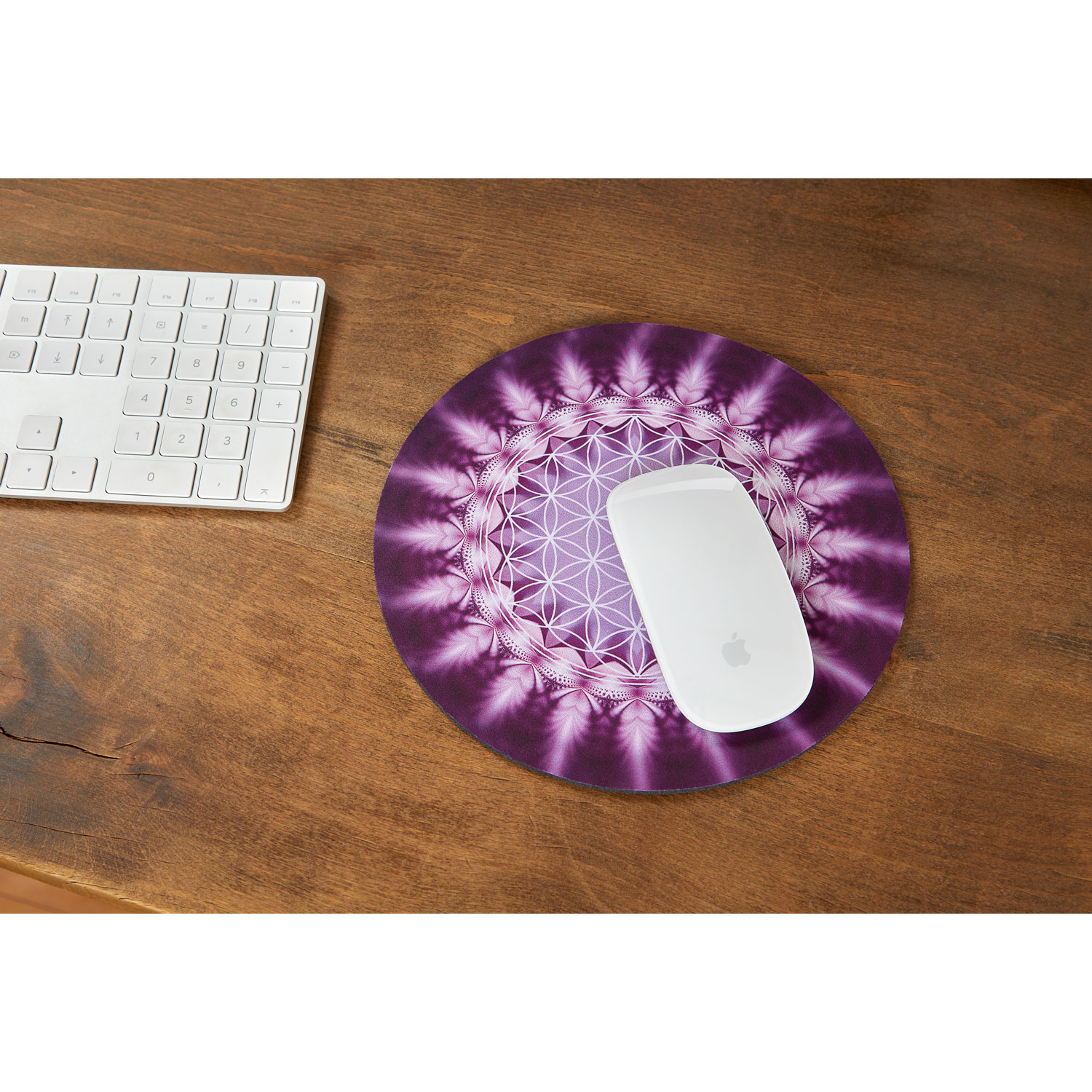Mousepad „Pulsierende Blume des Lebens“, Produktbild 2