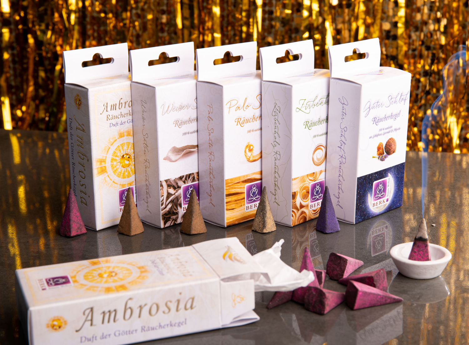 Räucherkegel „Ambrosia“, Produktbild 4